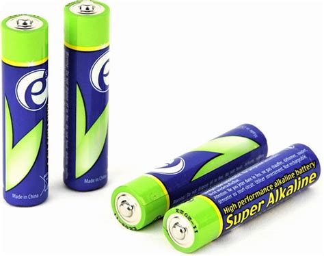 Alkaline AAA Batterijen 4 Stuks Bol