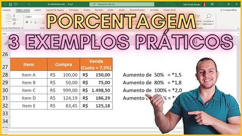 Como Calcular Porcentagem No Excel Dicas E Exemplos Práticos Lucoxcl