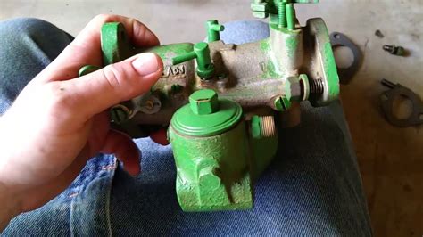 Carb Cleaning John Deere B Youtube