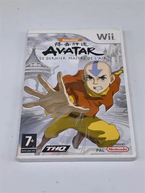 JEU VIDÉO AVATAR Le Dernier Maitre De L Aire Nintendo Wii G5275 EUR 25