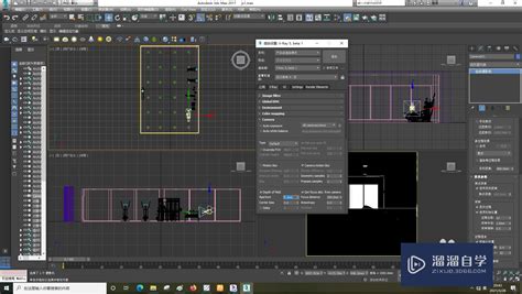 3dmax怎样设置渲染？溜溜自学网