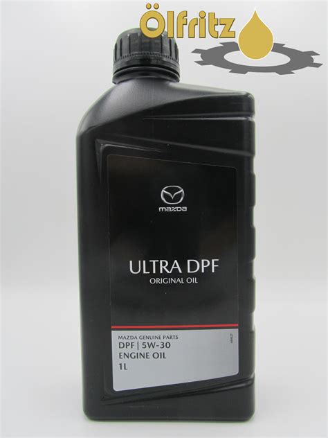 NEU Mazda Original Oil Ultra DPF ersetzt Dexelia 5W 30 Motoröl 1l