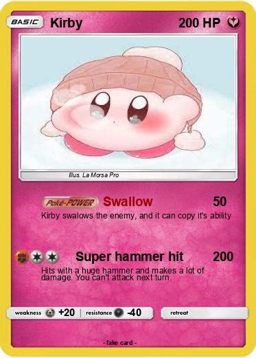 Pokémon Kirby 6153 6153 Swallow My Pokemon Card