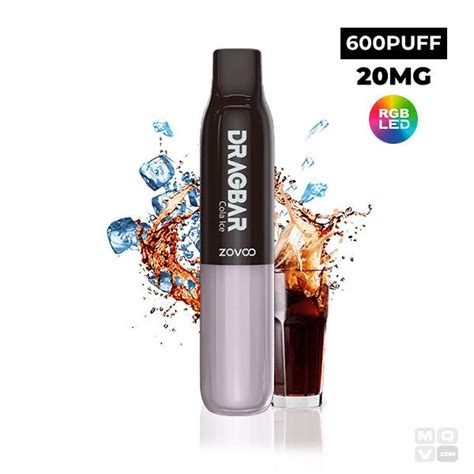 Pod Desechable Voopoo Zovoo Dragbar 600 S Cola Ice 20MG MASQUEVAPOR