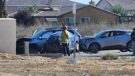 Man Airlifted After Multi Vehicle Crash On Bear Valley Road In