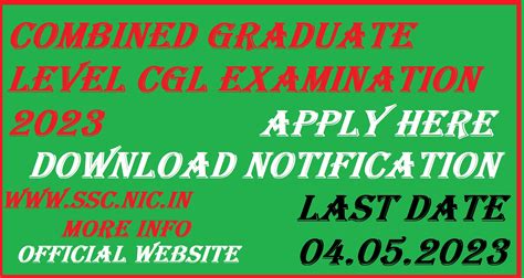 Ssc Cgl Form Start Notification