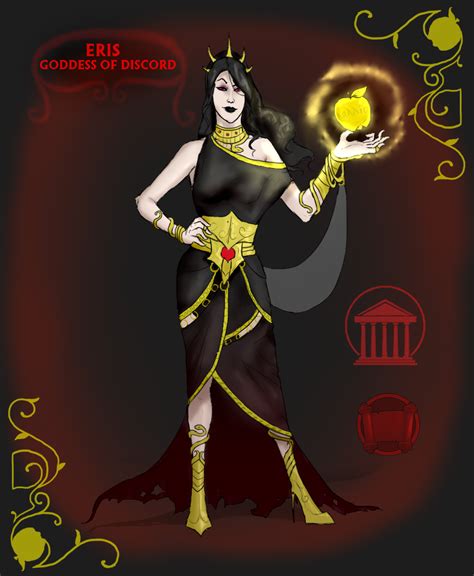 Eris Goddess Of Discord Greek Mythology