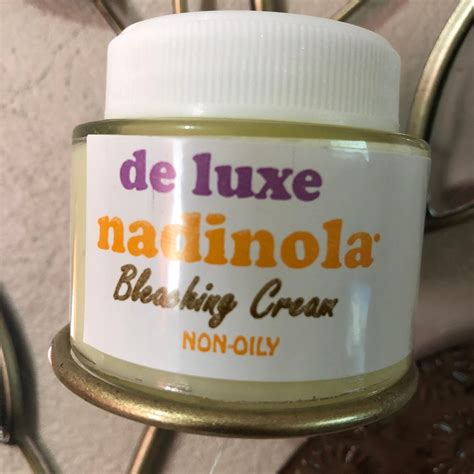 Deluxe Nadinola Bleaching Cream Skin Brightening Dark | Etsy