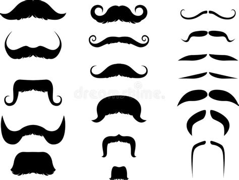 Beard And Mustache Stock Vector Illustration Of Humor