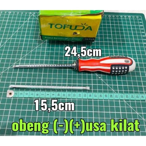 Obeng Bolak Balik Amerika Inch Obeng Way Usa Inch Lazada