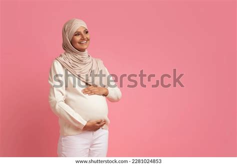 Hijab Woman Pregnant Photos And Images Shutterstock