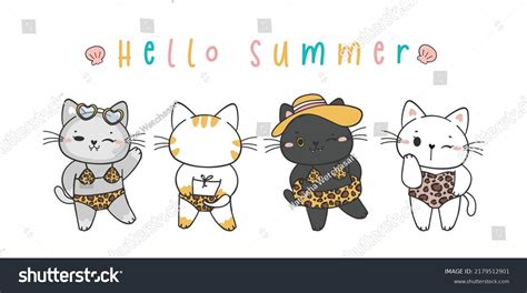 Cat Bikini Images Stock Photos Vectors Shutterstock