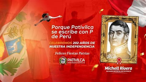 Felices Fiestas Patrias Per Noticias Municipalidad Distrital De