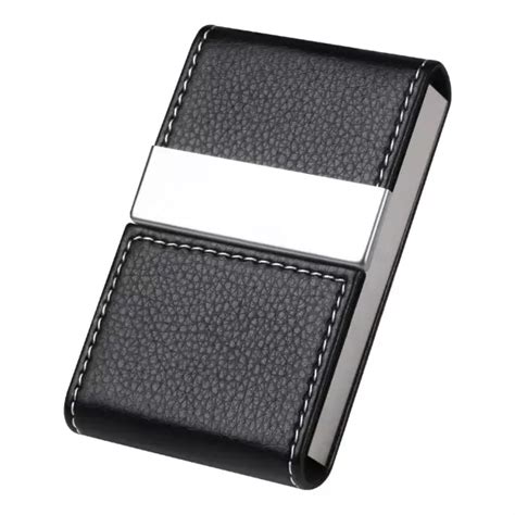 Flintronic Porte Cartes De Visite Porte Cartes De Cr Dit En Cuir Pu