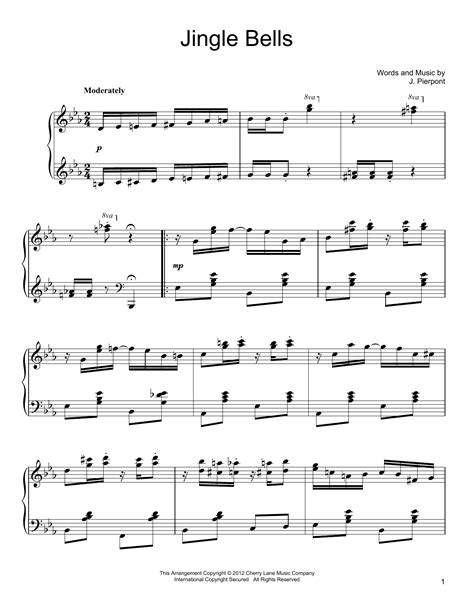 Jingle Bells Sheet Music Direct