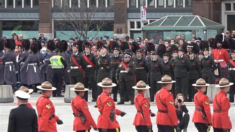 National Remembrance Day Ceremony Held In Ottawa Youtube