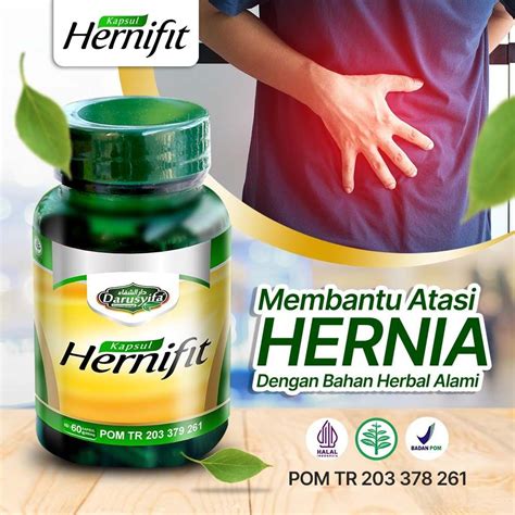 Jual Kapsul Hernia Hernifit Darusyifa Mengatasi Hernia Shopee Indonesia