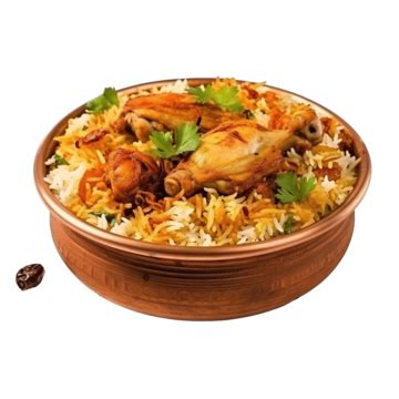 Chicken Biryani Traditional Indian Cuisine Chicken D Biryani Dish