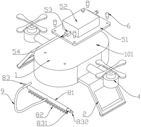 一种自动喷洒式农业无人机的制作方法