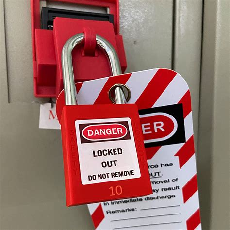 Lockout Tagout Locks Safety Padlock Keyed Differently Loto Safety