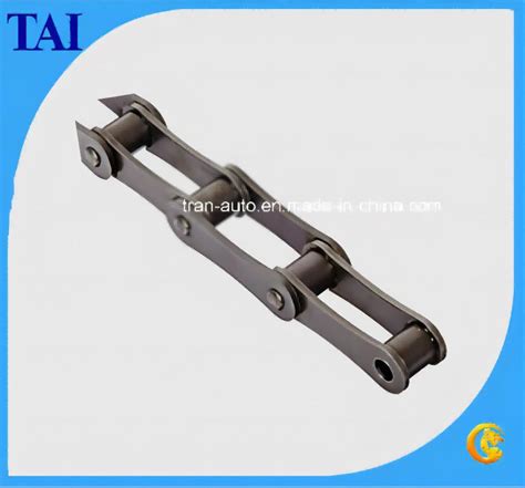 Double Pitch Conveyor Roller Chains Transmission Iron Carbon Steel