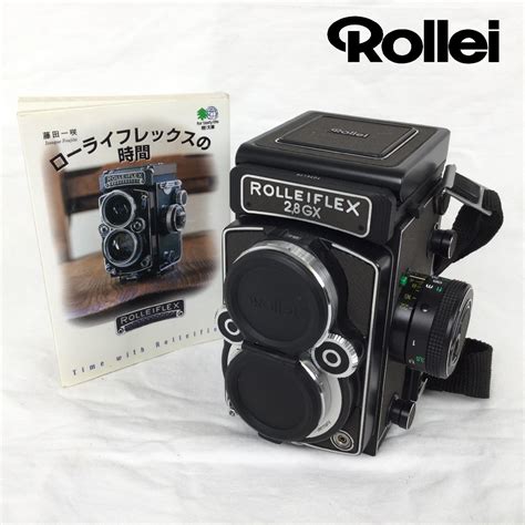 【やや傷や汚れあり】1201 Rolleiflex ローライフレックス 28gx 二眼レフカメラ Rollei Hft Planar 12