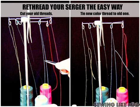 Serger Serger Tips Serger Sewing Serger Thread Sewing Fabric Sewing Hacks Sewing Tutorials