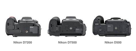 Nikon D7200 vs Nikon D7500 vs Nikon D500 – Comparison | Digital ...