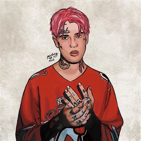 Lil Peep Hellboy Shoot Digital Art By Morgan Millward Fine Art America