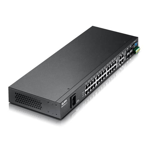 Mes3500 Series 8 Port 24 Port Fe L2 Switch With Two Four Gbe Combo Ports Product Photos Zyxel