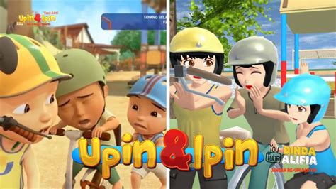 Tiru Aksi Upin Ipin Basikal Kawanku Ijat Takut Naik Sepeda Upin