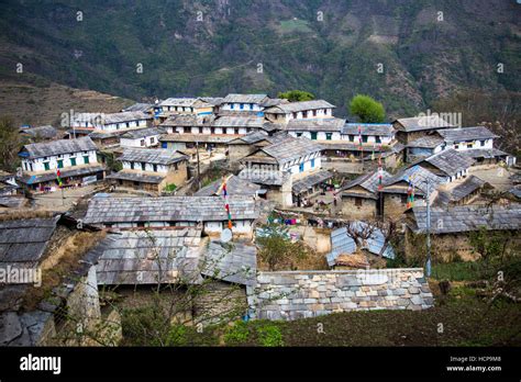 Ghandruk, Nepal Stock Photo - Alamy