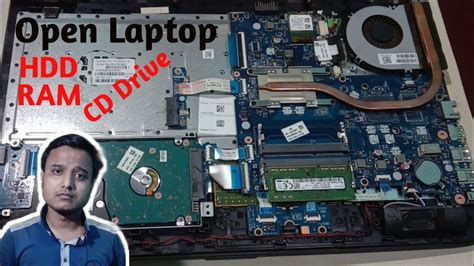 How To Open Hp Laptop Back Panel Hp Any Midrange Laptop Youtube