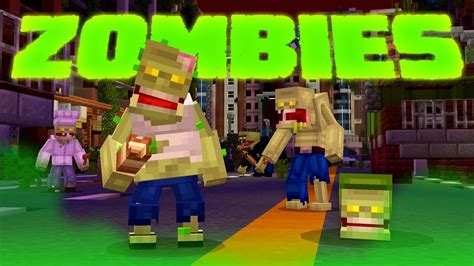 Biggest ZOMBIE APOCALYPSE In Minecraft Zombies Marketplace Map