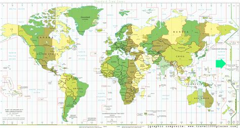 UTC Time explained, formerly GMT. And what is the International Date ...