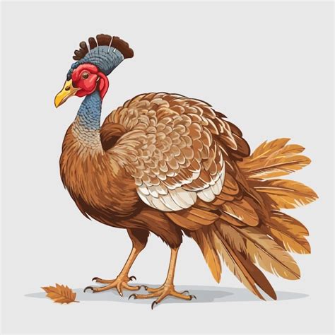 Premium Vector | Turkey cartoon illustration vector