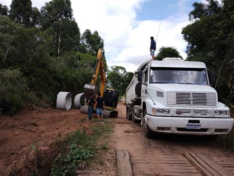 PMSM Prefeitura Informa Sobre Bloqueio Em Ponte Na Divisa Dos