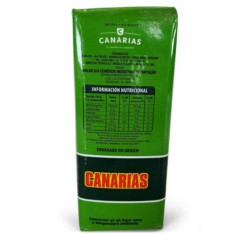 Canarias Serena Yerba Mate 1 Lb 500g Yerba Crew