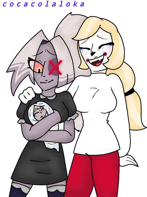 Charlie And Vaggie Are Moms By Cocacolaloka On Deviantart