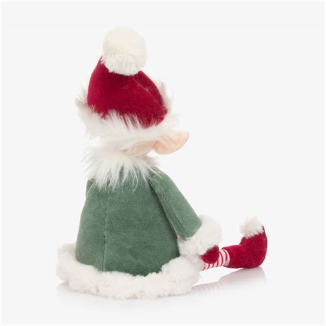 Jellycat Green Leffy Elf Soft Toy 34cm Childrensalon