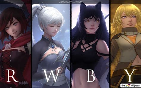 RWBY Main Characters HD wallpaper download