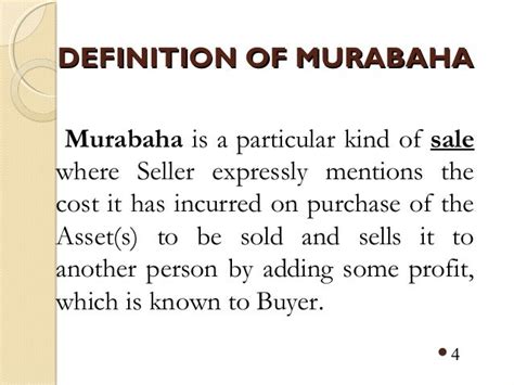 Murabaha Finance