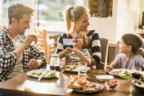 Limportance Des Repas En Famille