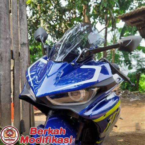 Jual Headlamp Model R25 Lampu Winglet PNP Yamaha R15 OLD V1 V2