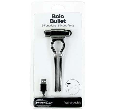 Bolo Bullet Adjustable Cock Ring Smitten Premium Adult Boutique