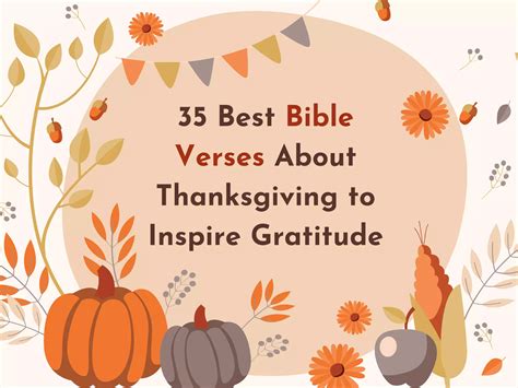 35 Best Bible Verses About Thanksgiving To Inspire Gratitude Ppt