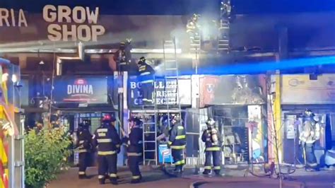 Incendio Afectó A Locales Comerciales En La Florida Cooperativacl