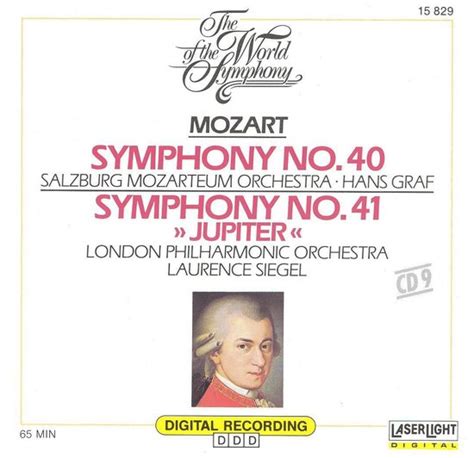 Mozart Symphonies Nos 40 And 41 Jupiter Cd Album Muziek