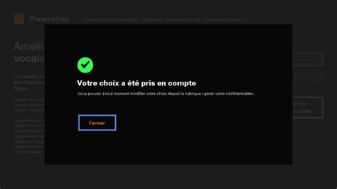 Tv D Orange Activer Et D Sactiver Les Traitements Li S La Fonction