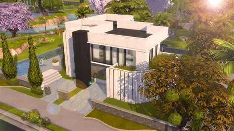 JOGO BASE Construindo Uma Casa ModernaThe SIms 4 Speed Build